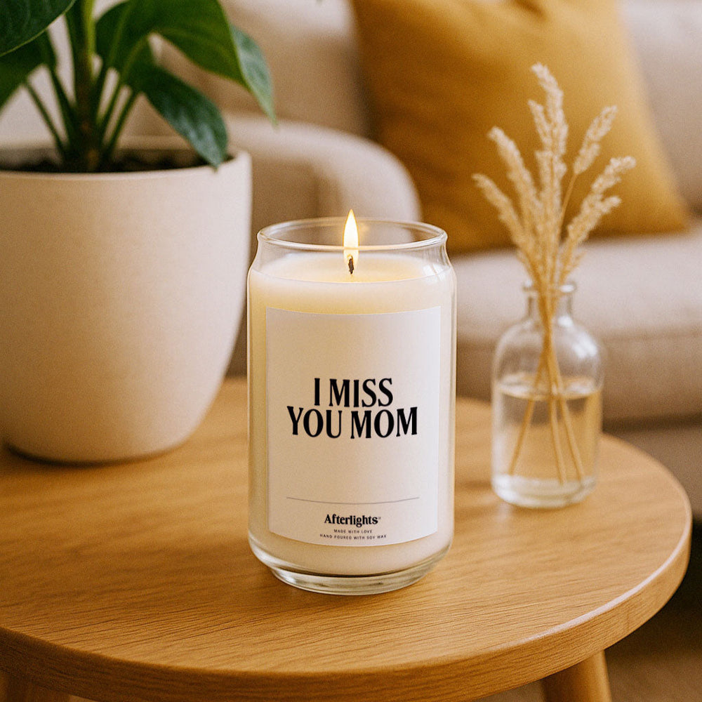 Bereavement Candle for loss of a mom