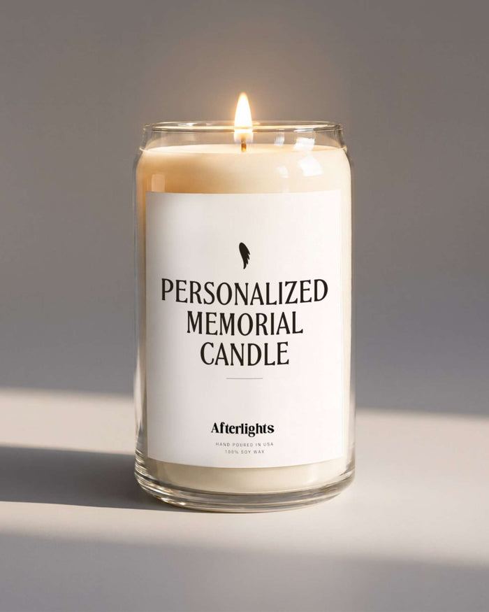 Personalized Memorial Candle